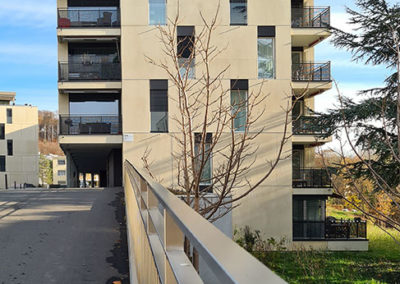 Immeuble quartier Maillefer à Lausanne