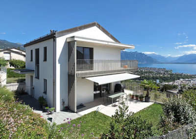 Immeuble habitation à Jongny